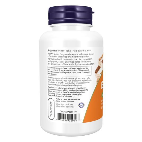 Super Enzymes - 90 tabs &mdash; оригінальний товар
