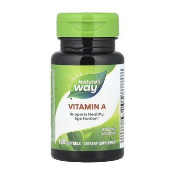 Vitamin A - 100 softgels &mdash; оригинальный товар