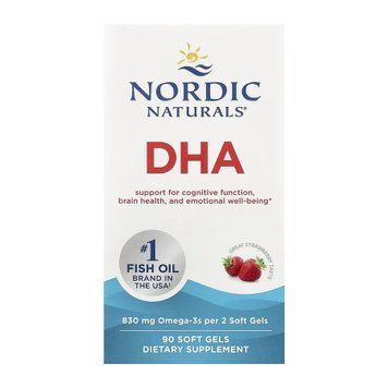 DHA - 90 softgels &mdash; оригинальный товар