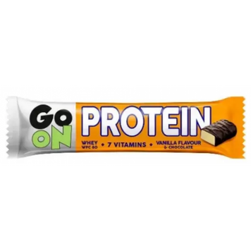 Protein Bar - 50g Vanilla chocolate (Поштучно) &mdash; оригинальный товар