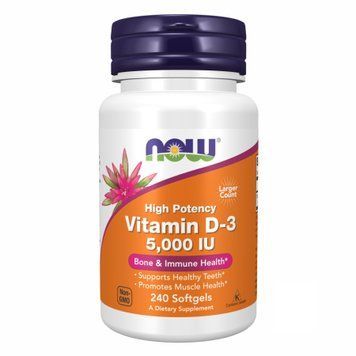 VIT D-3 5000 IU - 240 sgels &mdash; оригинальный товар