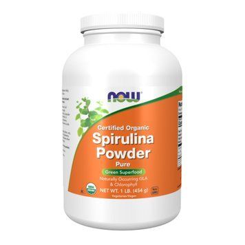Organic Spirulina Powder - 454g &mdash; оригинальный товар