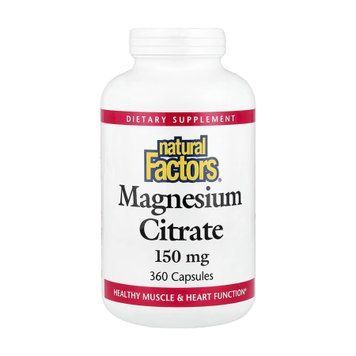Magnesium Citrate 150mg - 360 caps &mdash; оригинальный товар