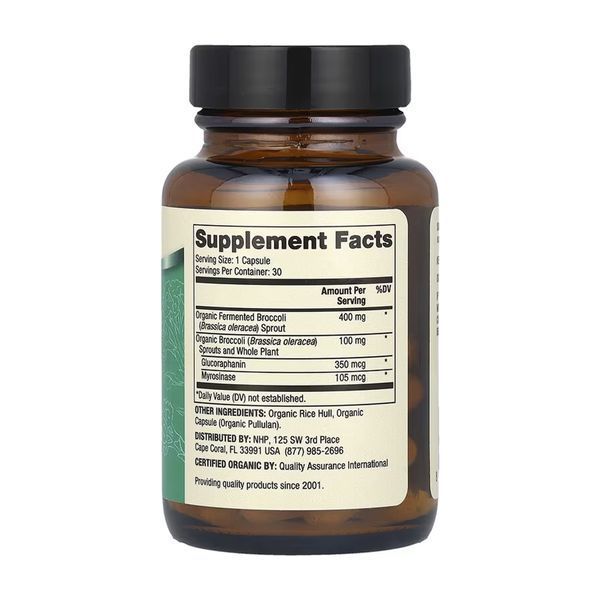 Organic Fermented Broccoli Sprouts - 30 caps &mdash; оригинальный товар