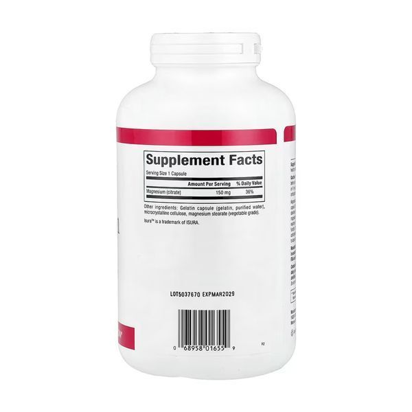 Magnesium Citrate 150mg - 360 caps &mdash; оригінальний товар