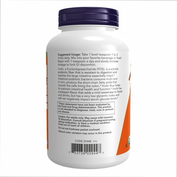 Organic Inulin Powder - 454g &mdash; оригинальный товар