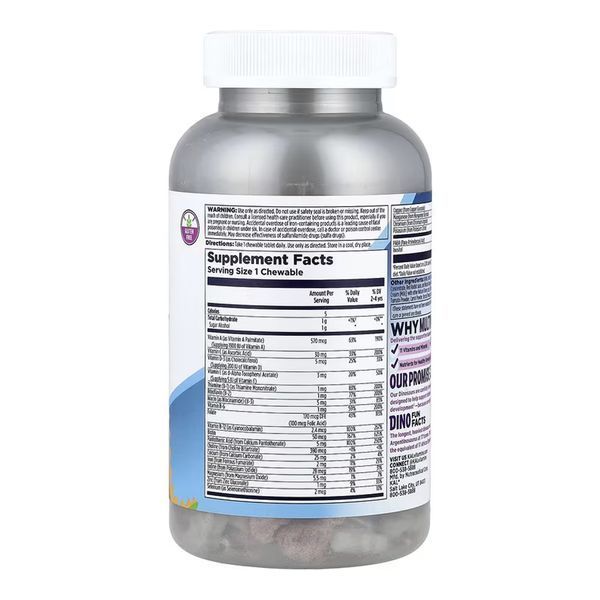 MultiSaurus - 180 chewables Berry Grape Orange &mdash; оригинальный товар