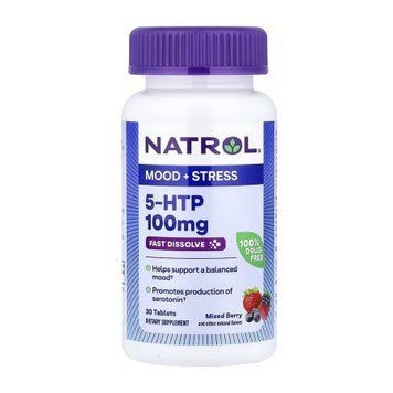 5-HTP 100mg Fast Dissolve - 30 tabs &mdash; оригинальный товар