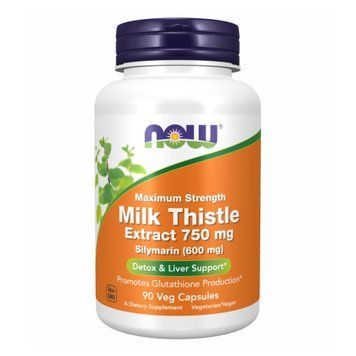 Milk Thistle Extract 750mg Silymarin 600mg - 90 vcaps &mdash; оригинальный товар