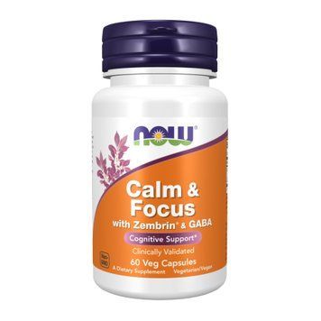 Calm & Focus with Zembrin&reg; & GABA - 60 vcaps &mdash; оригінальний товар