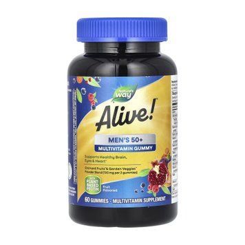Alive!&reg; Men's 50+ Multi Gummy - 60 gummies &mdash; оригинальный товар