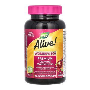 Women's 50+ Premium Gummies Multivitamin - 75 gummies &mdash; оригінальний товар