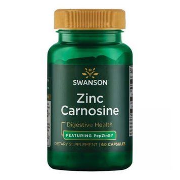 Zinc Carnosine Featuring Pepzingi - 60 сaps &mdash; оригінальний товар