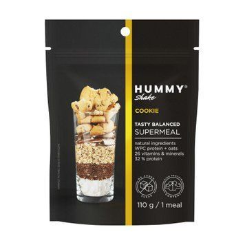 Hummy Shake Tasty Balanced Supermeal - 110g Cookie &mdash; оригінальний товар