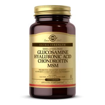 Glucosamine Hyaluronic Acid Chondroitin MSM (Shellfish-Free) - 120 tabs &mdash; оригинальный товар