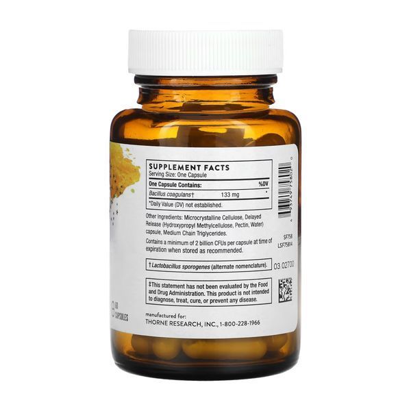 Bacillus Coagulans - 60 caps &mdash; оригинальный товар