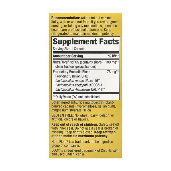 Primadophilus&reg; Reuteri Probiotic - 30 vcaps &mdash; оригинальный товар