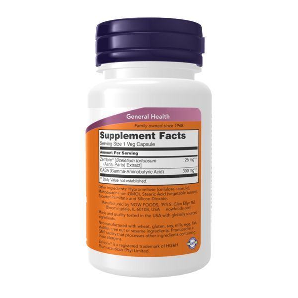 Calm & Focus with Zembrin&reg; & GABA - 60 vcaps &mdash; оригинальный товар