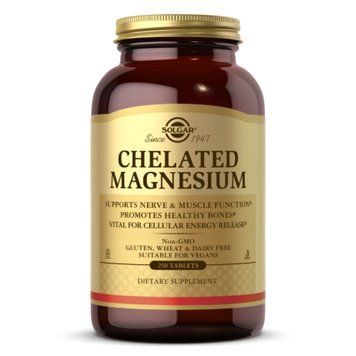 Chelated Magnesium - 250 tabs &mdash; оригинальный товар
