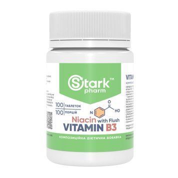 Vitamin B3 Niacin - 100 caps &mdash; оригінальний товар