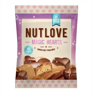 Nut Love Magic Hearts - 100g Choco Nut Pralines &mdash; оригинальный товар