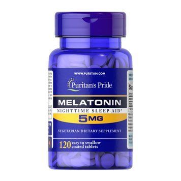 Melatonin 5mg - 120 tabs &mdash; оригинальный товар