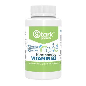 Niacinamide Vitamin B3 500mg - 90 caps &mdash; оригінальний товар