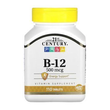 B-12 500 mcg - 110 tabs &mdash; оригинальный товар