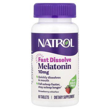 Fast Dissolve Melatonin 10mg - 60 tabs &mdash; оригинальный товар