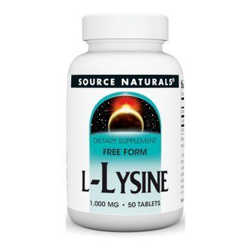 L-Lysine 1000mg - 50 tabs &mdash; оригинальный товар