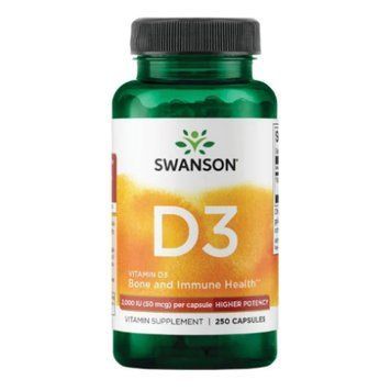 Vitamin D3 2000IU 50mcg - 250caps &mdash; оригинальный товар