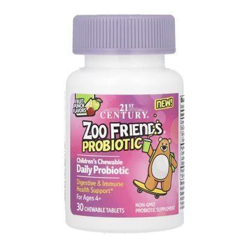 Zoo Friends Probiotic - 30 chewable tabs &mdash; оригинальный товар