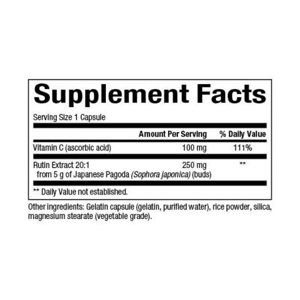 Rutin 250mg - 90 caps &mdash; оригинальный товар