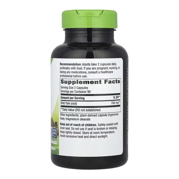 Wild Yam - 180 vcaps &mdash; оригинальный товар