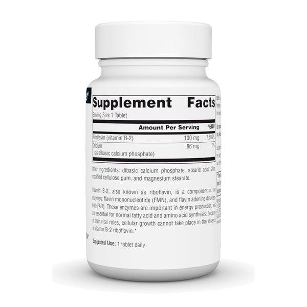 Vitamin B-2 100 mg - 100 tabs &mdash; оригинальный товар