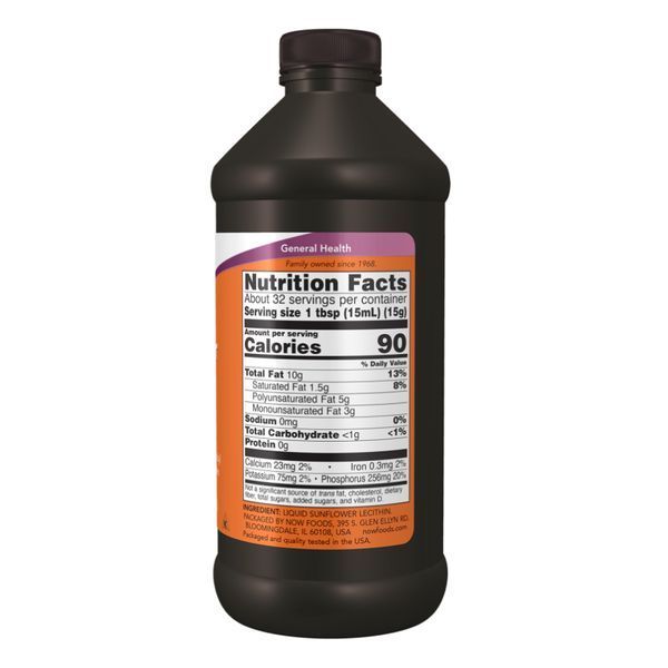 Sunflower Liquid Lecithin - 16 fl oz &mdash; оригинальный товар
