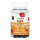 Multivitamin with Iron Kids - 60 gummies &mdash; оригінальний товар