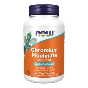Chromium Picolinate 200 mcg - 250 caps &mdash; оригинальный товар