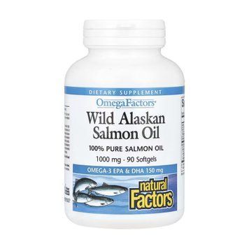 Wild Alaskan Salmon Oil 1000mg - 90 softgels &mdash; оригінальний товар