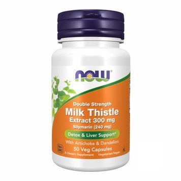 Silymarin Milk Thistle Extract 300 mg - 50 veg caps &mdash; оригинальный товар