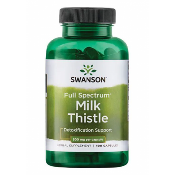 Milk Thistle 500mg - 100caps &mdash; оригинальный товар