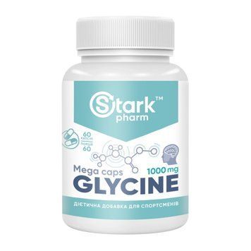 Glycine Mega caps 1000mg - 60caps &mdash; оригинальный товар