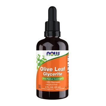 Olive Leaf Glycerite 18% Liquid - 59ml (2oz) &mdash; оригінальний товар