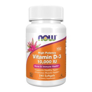 VIT D-3 10,000 IU - 240 sgels &mdash; оригинальный товар