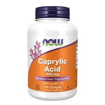 Caprylic Acid 600mg - 100 sgels &mdash; оригинальный товар