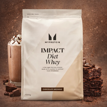 Impact Diet Whey - 1000g Chocolate Brownie &mdash; оригинальный товар
