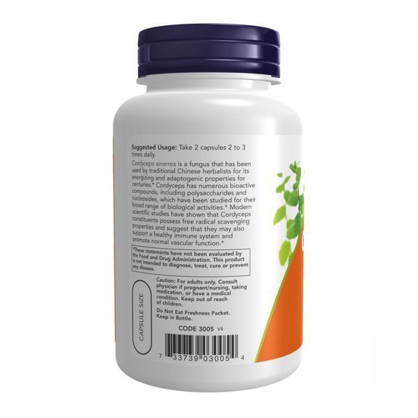 Cordyceps 750 mg - 90 vcaps &mdash; оригинальный товар