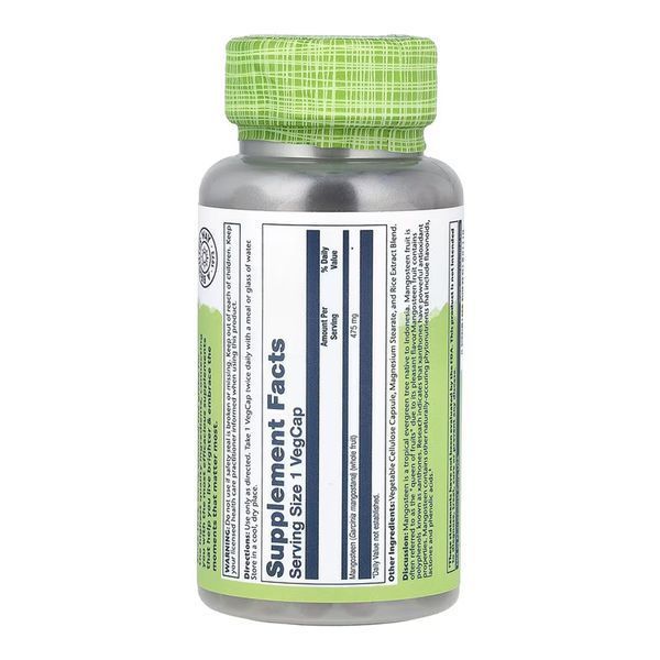 Mangosteen Fruit 475mg - 100 vcaps &mdash; оригинальный товар
