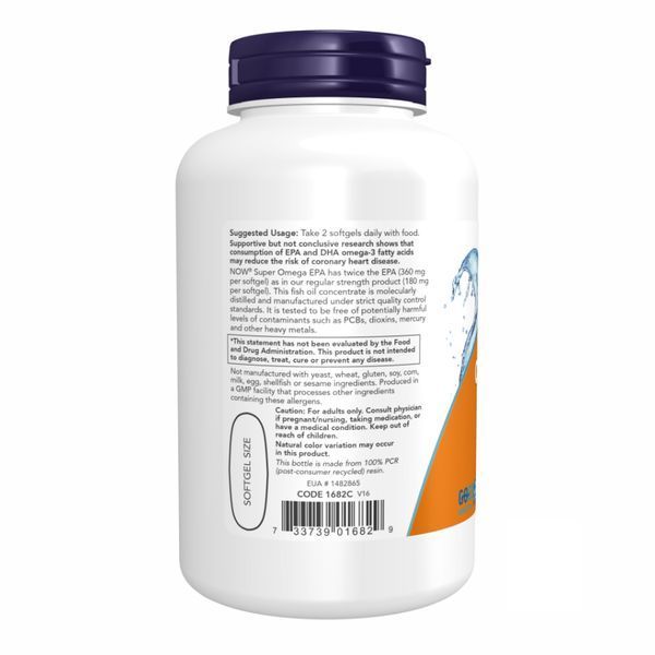 Super Omega EPA 1200mg - 240 Sgels &mdash; оригинальный товар