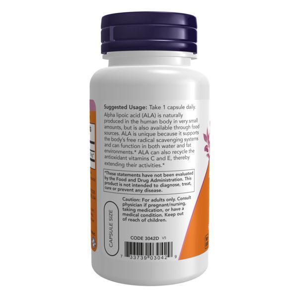 Alpha Lipoic Acid 250mg - 120 vcaps &mdash; оригинальный товар